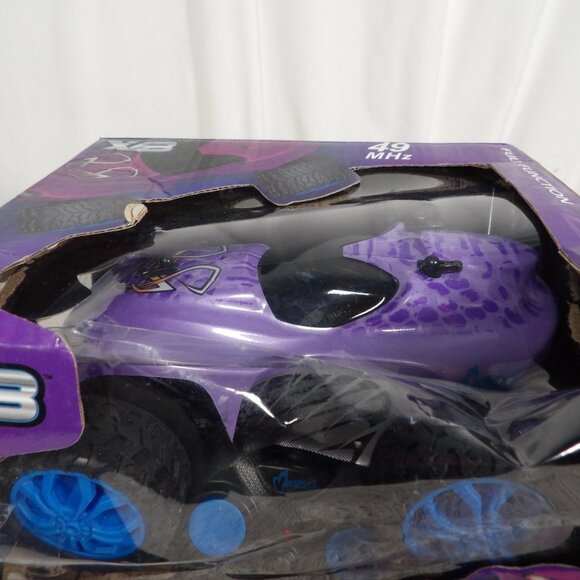 XVB Monzoo Monster Full Function 49 MHz Remote Control RC Car Purple - Picture 3 of 8